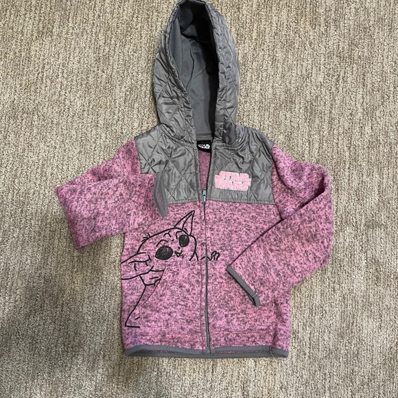 Star Wars Girls’ Fleece Jacket – Size 6 - Picture 2 of 10